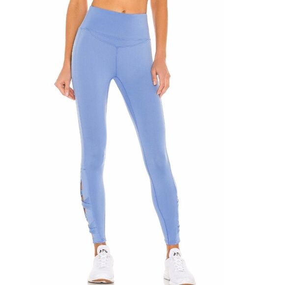 NEW Free People Movement Very Prarie Legging in Corsican Sea.Size M - Picture 3 of 16